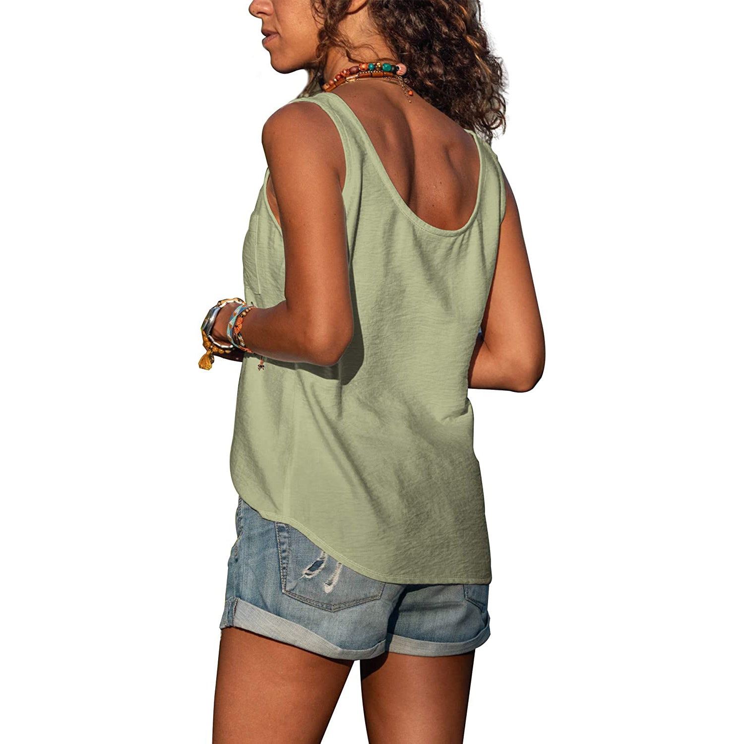 MYLA® | IBIZA-MODE ELEGANTE DAMES TANK TOP